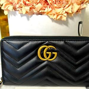 Marmont zipper wallet
